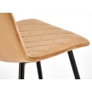 Стул HALMAR K525 бежевый/черный